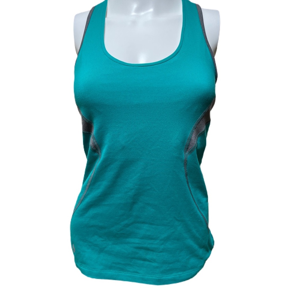 Ellie Teal and Gray Tank Top